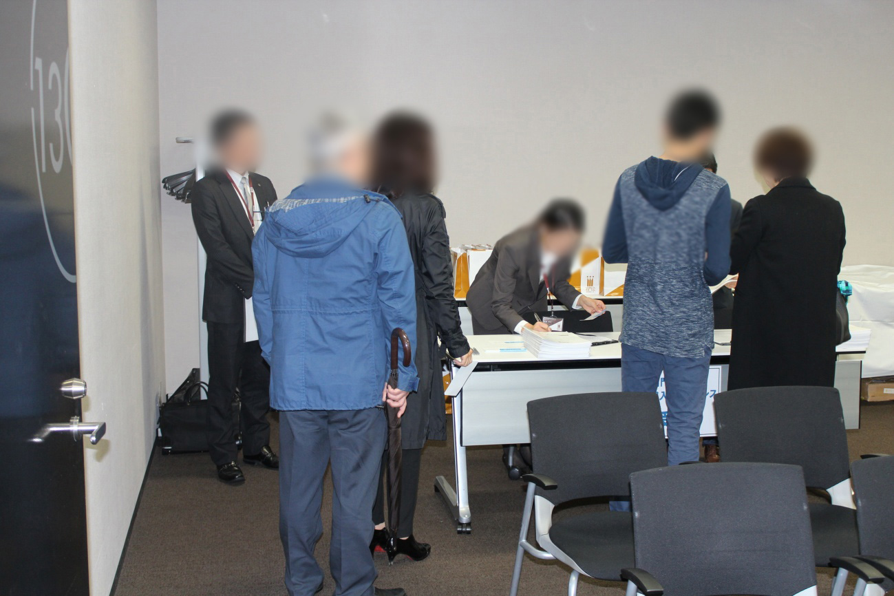 ガイダンス入退場時の様子。福岡・名古屋会場にも、多くの医学部受験生と保護者の皆様にご来場いただきました。